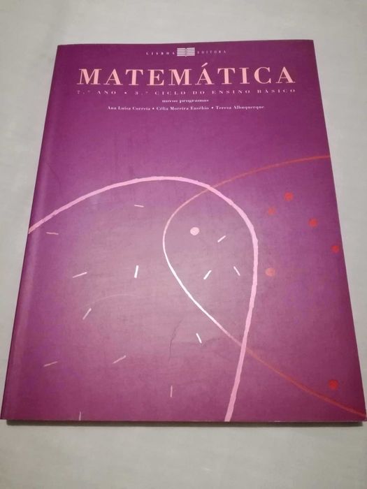 Diversos livros de Matemática 7.º ano