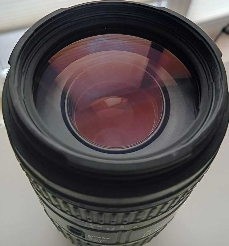 Sigma 70-300mm F4-5.6 DL Macro Super lens for Canon EF film camera