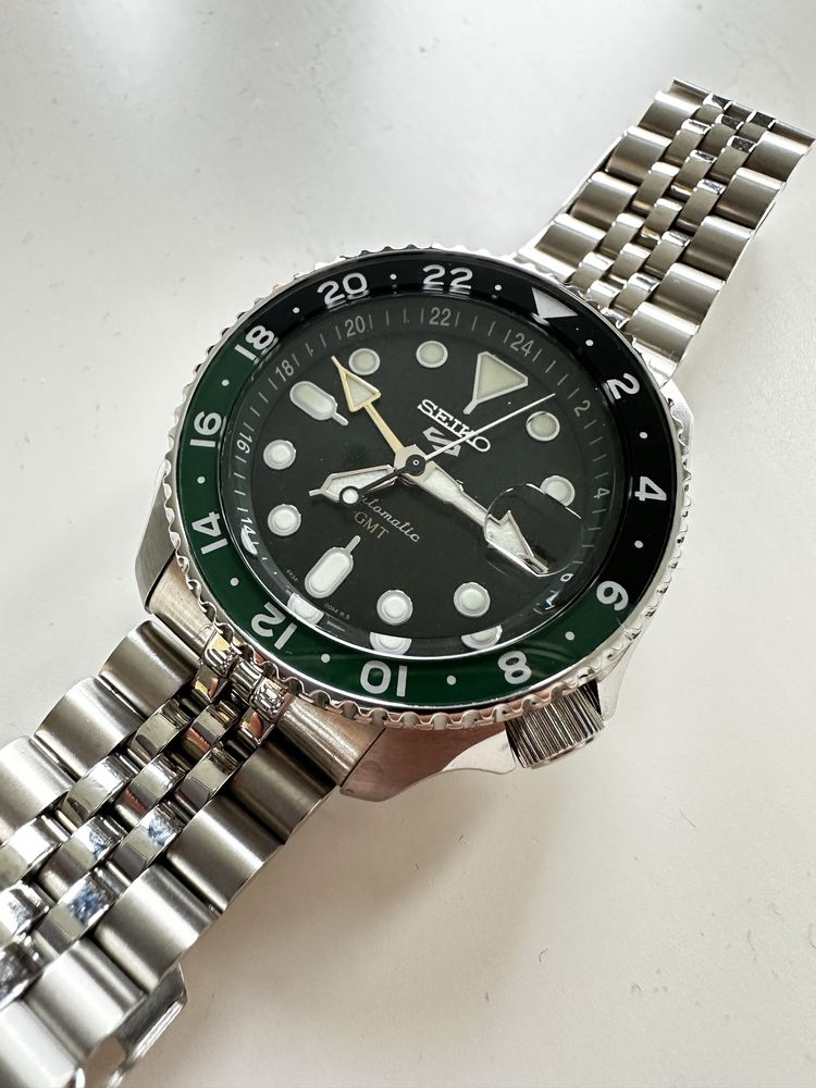 Seiko 5 sports gmt SSK035K1 zegarek automat automatyczny