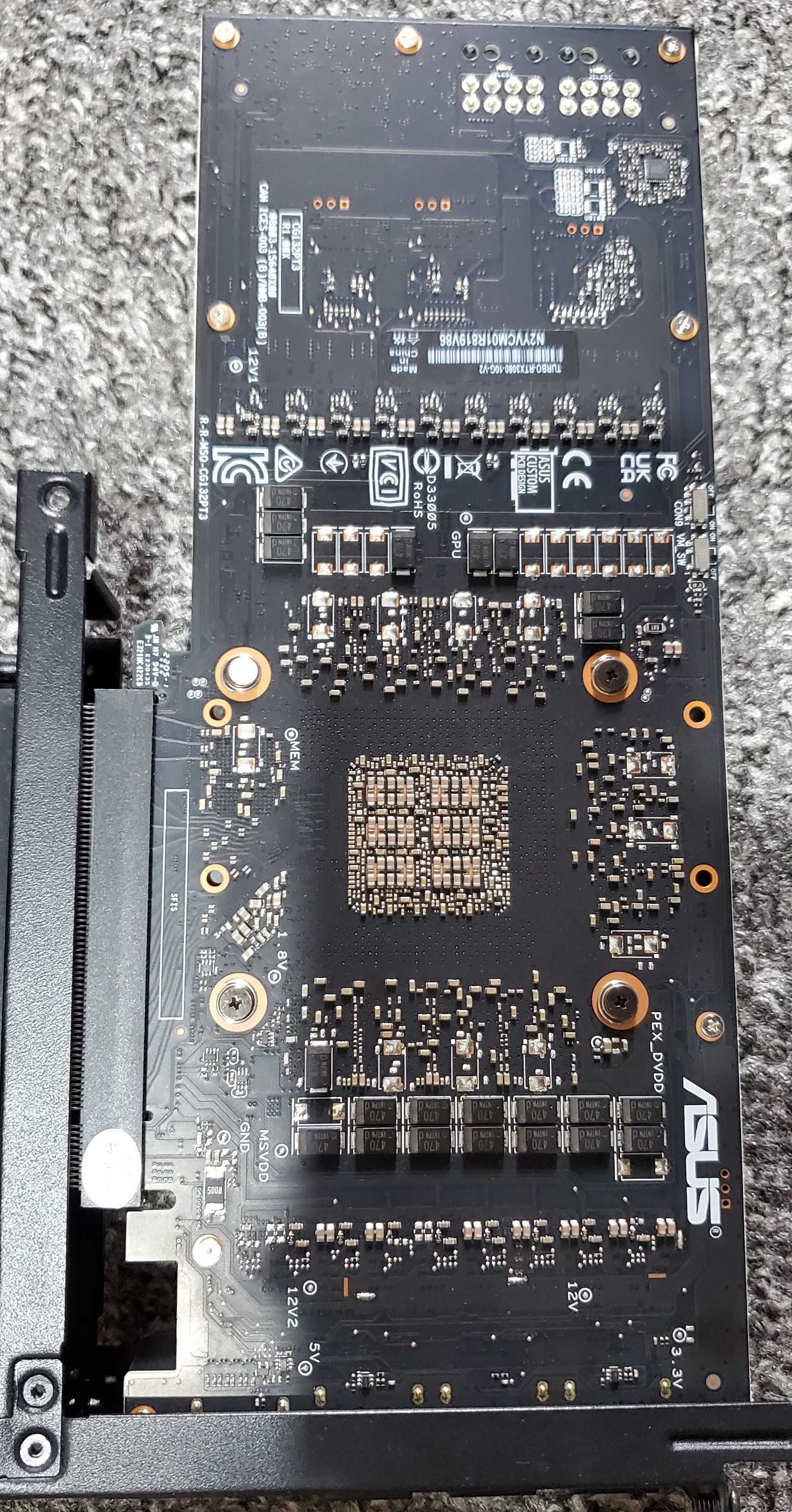Видеокарта ASUS TURBO RTX3080 10G V2