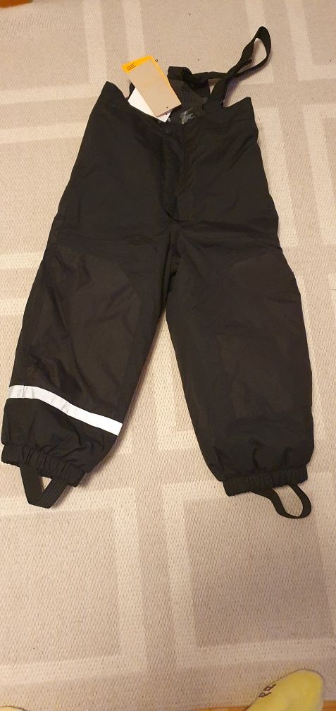 Spodnie narciarskie ocieplacze, zimowe nowe H&M rozmiar 110  4-5 lat