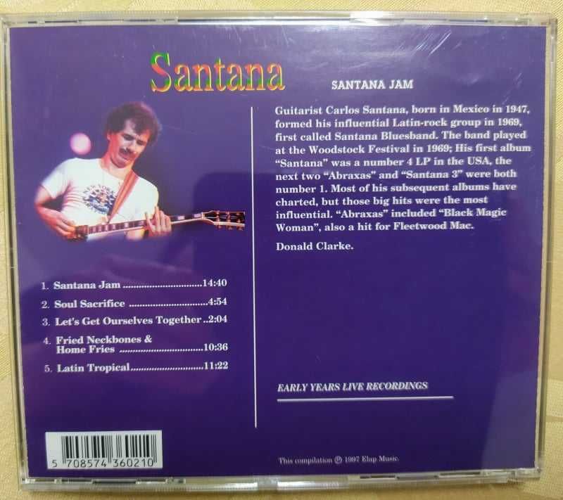 3 Cds - Santana (Carlos Santana)