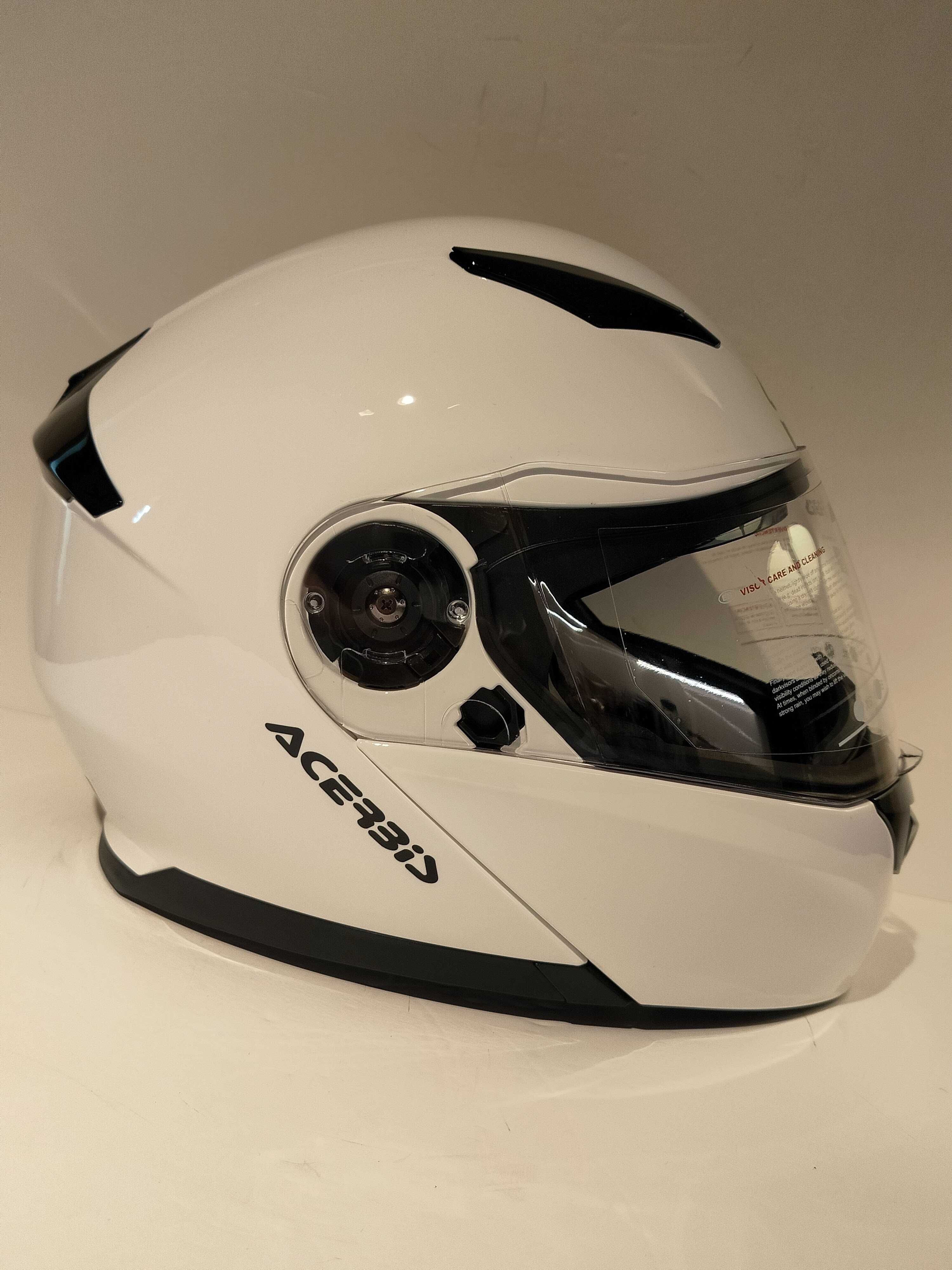 Capacete modular Acerbis mota scooter novo