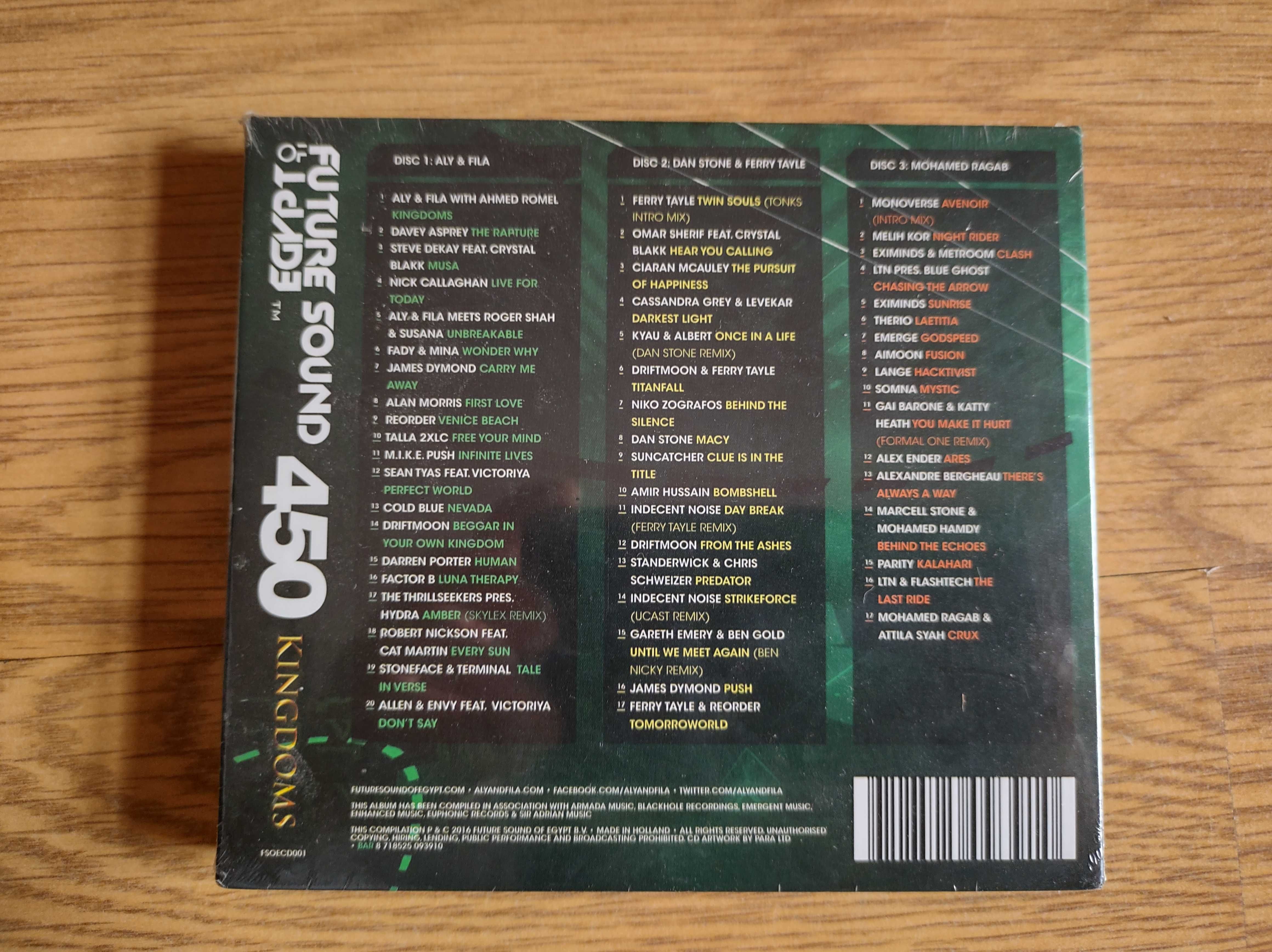 Aly & Fila,- Future Sound Of Egypt 450 3cd !!!