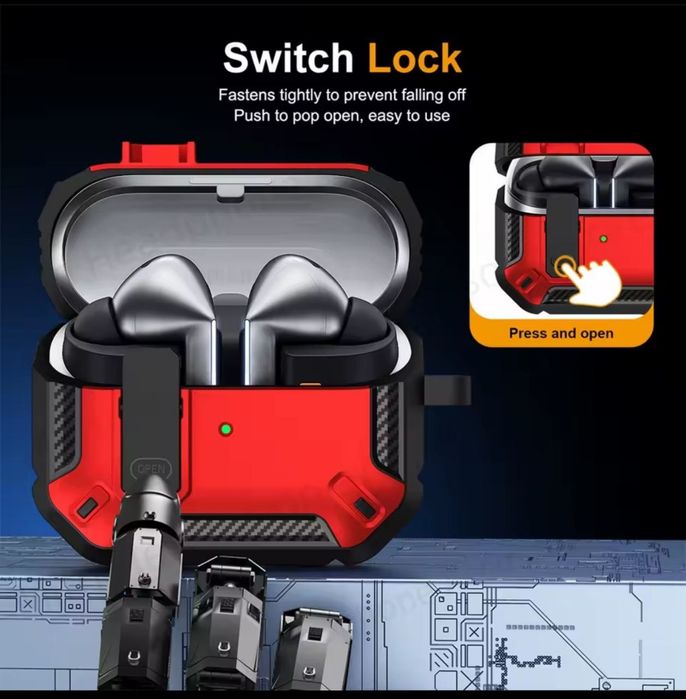 Противоударный чехол для SAMSUNG Galaxy buds 4 Pro