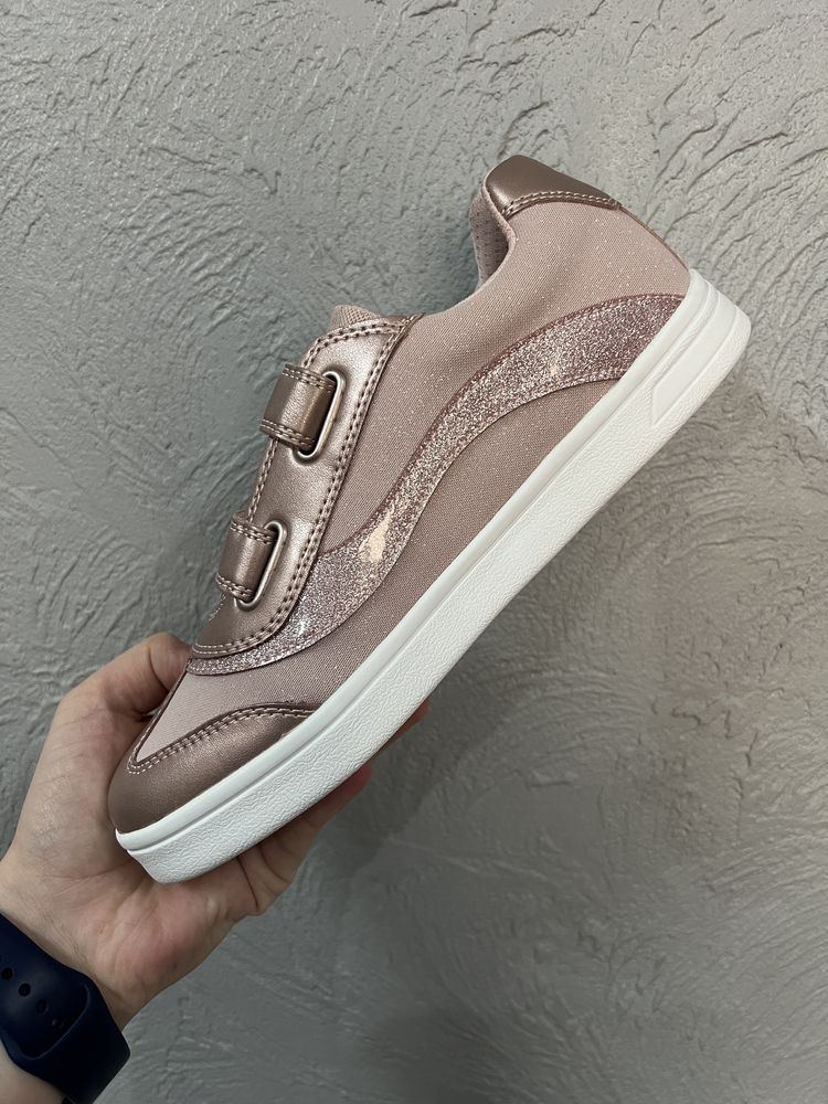 Оригінал! Дитячі/підліткові Кросівки Geox Djrock Trainer Rose (25.4)