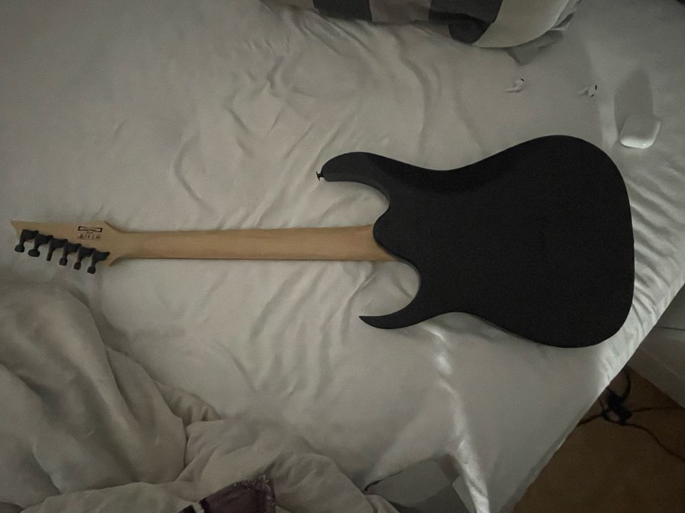 Guitarra, Amplificador, headset e microfone