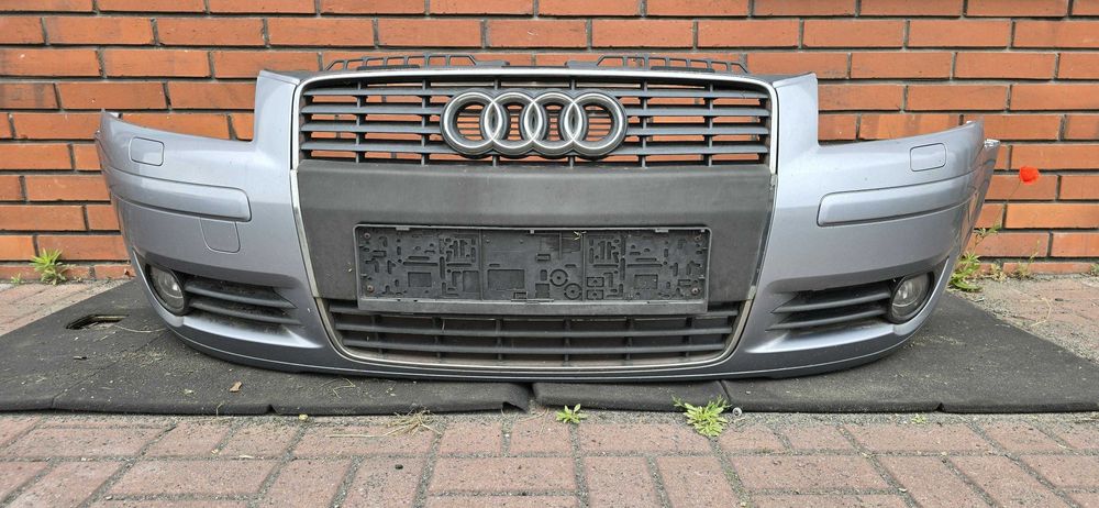 AUDI A3 8P Zderzak Przód Przedni Spryskiwacze