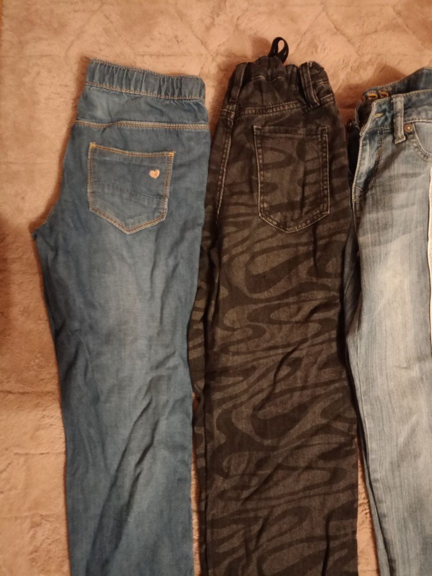 Zestaw spodni jeansowych