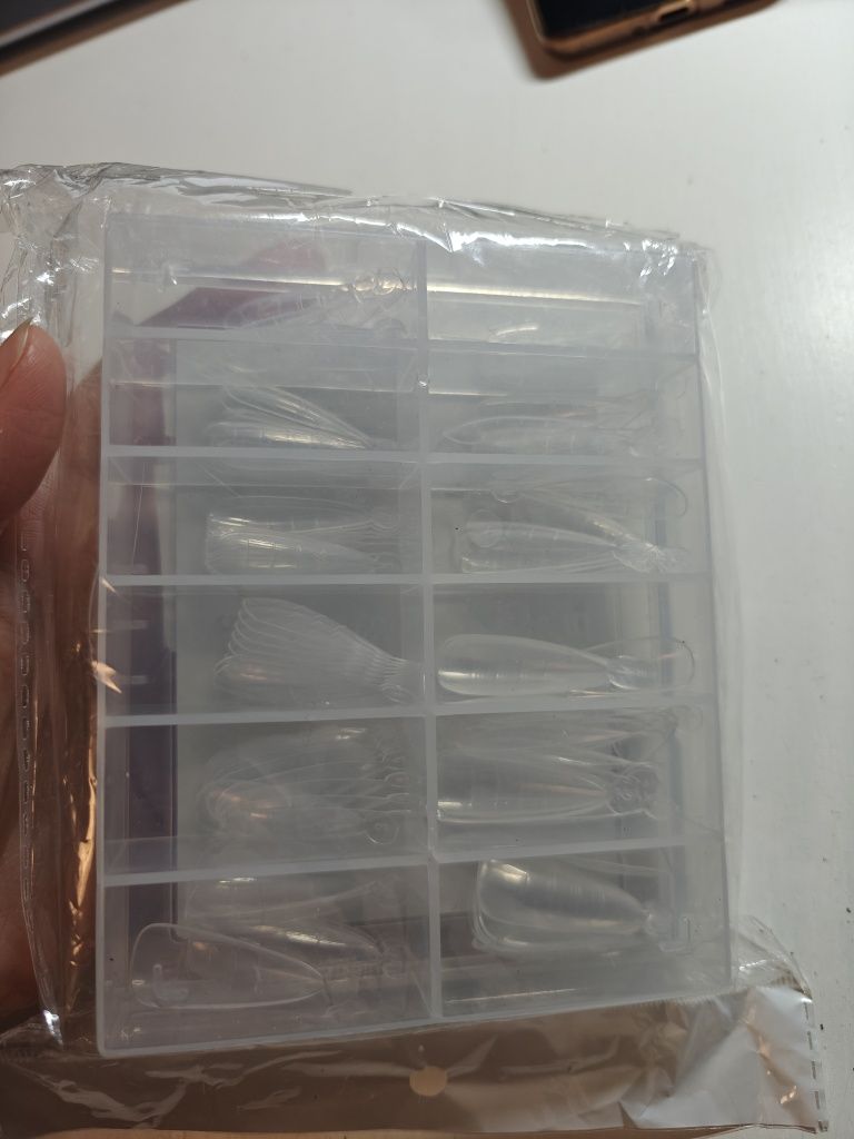 Dual formy tipsy do robienia paznokci 120szt B523