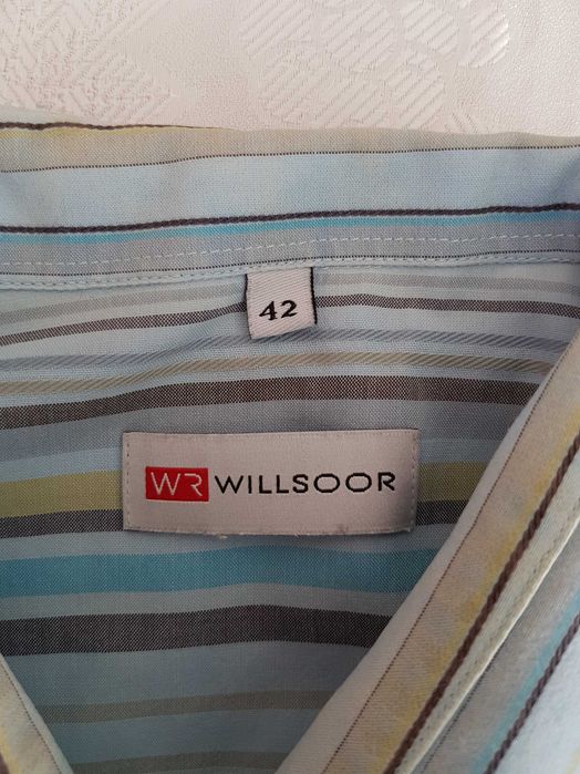 Koszula męska z krótkim rękawem rozm. 42