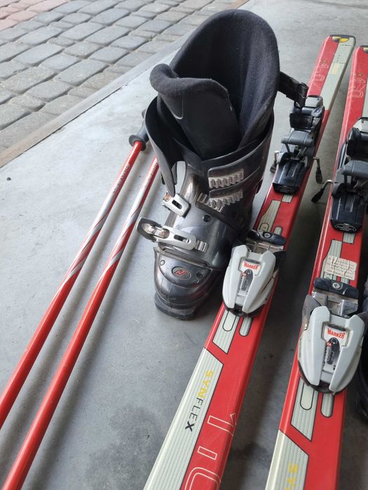 narty buty 42r, kijki