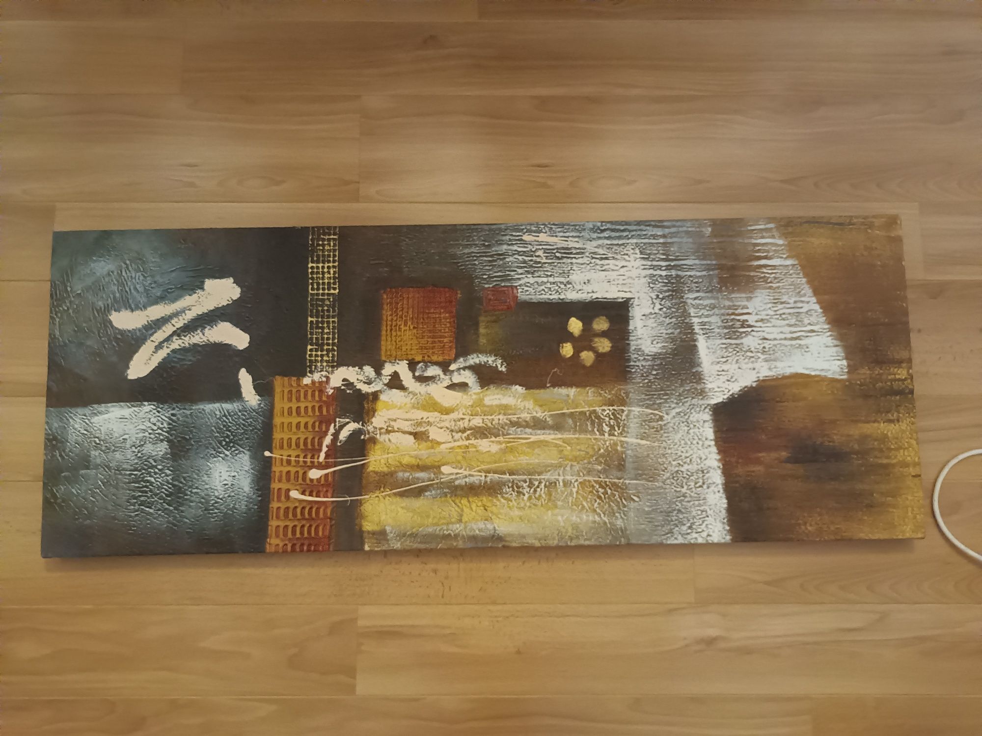 Quadro abstrato como novo