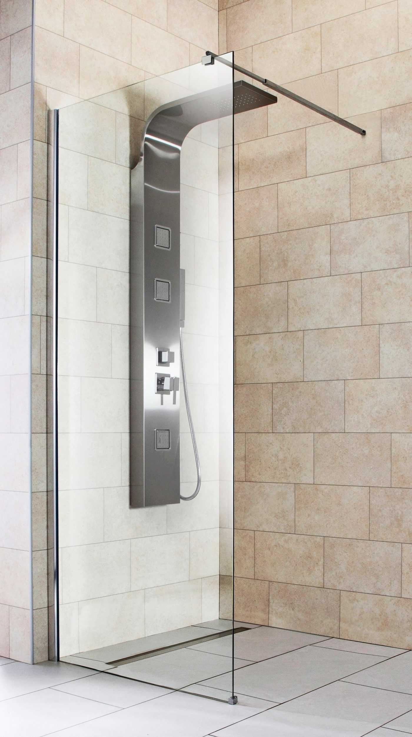 ścianka prysznicowa szyba prysznicowa szyba walk-in NOWA! 90X190CM