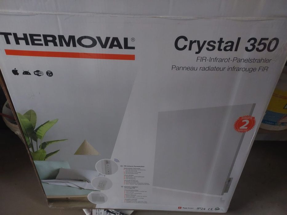 Thermoval Crystal 350.  grzejnik elektryczny