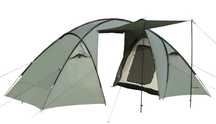 Tenda de acampamento para 4 pessoas 480x220x190 cm verde