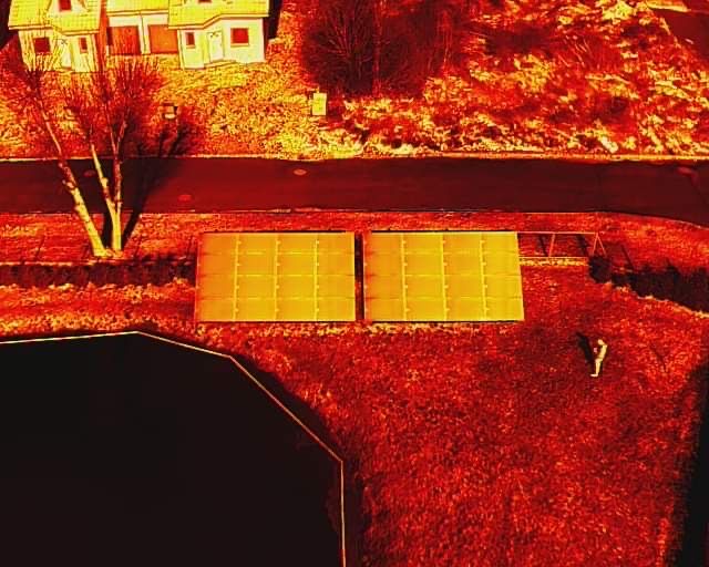 Usługi dronem termowizja  - TERMODRON WARMIA