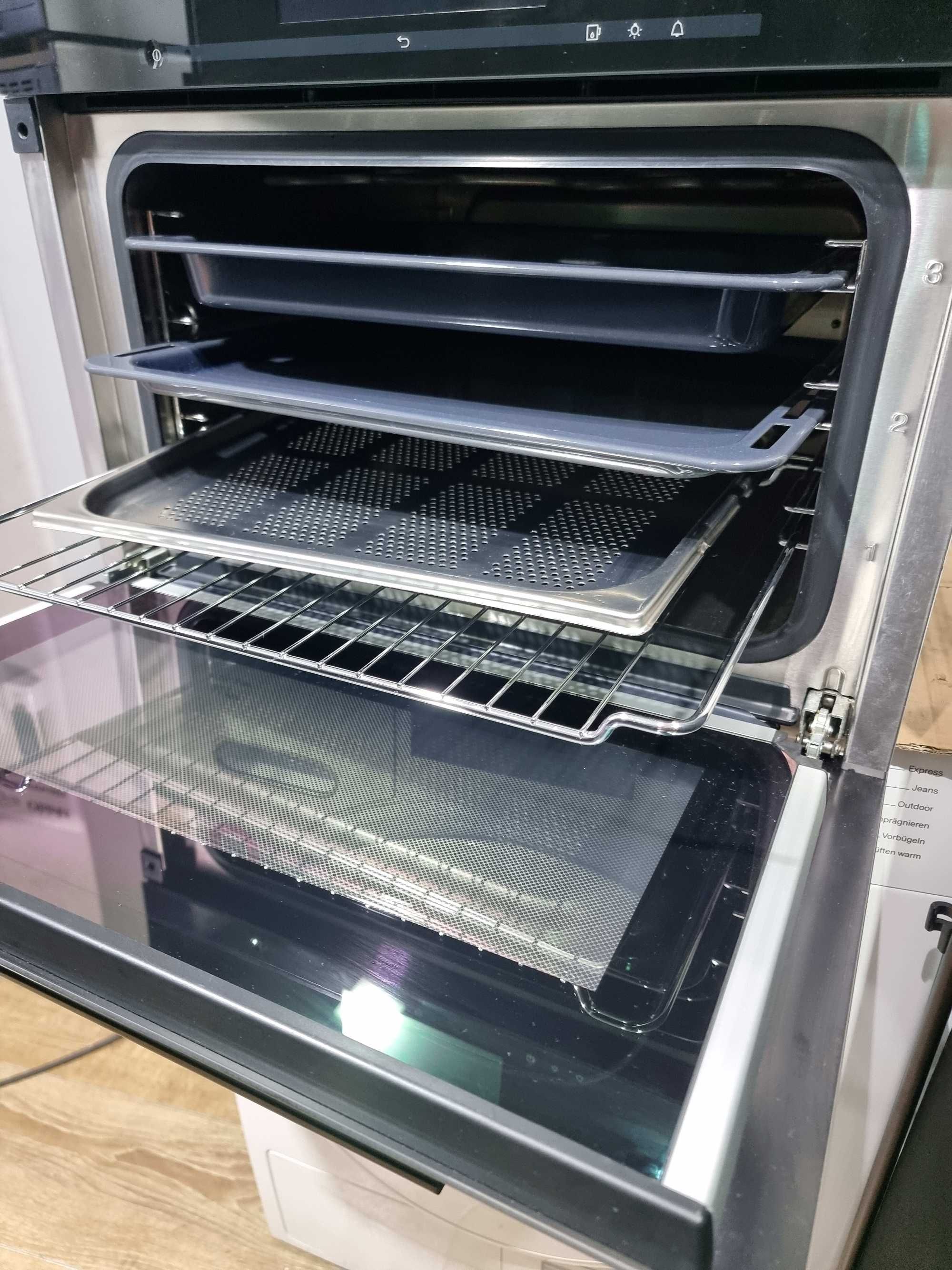 Piekarnik 2w1. Piekarnik konwekcyjno-parowy Miele DGC 6800 XL. Poj.48L