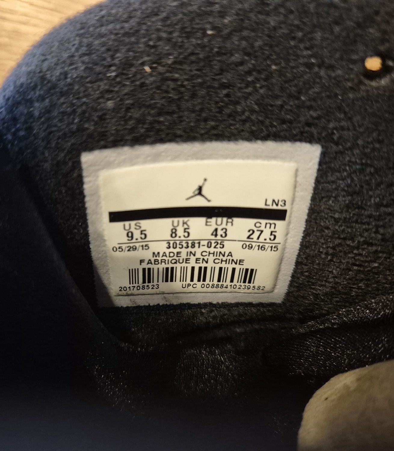 Air Jordan 8 Retro Aqua (2015), r.43, DS.