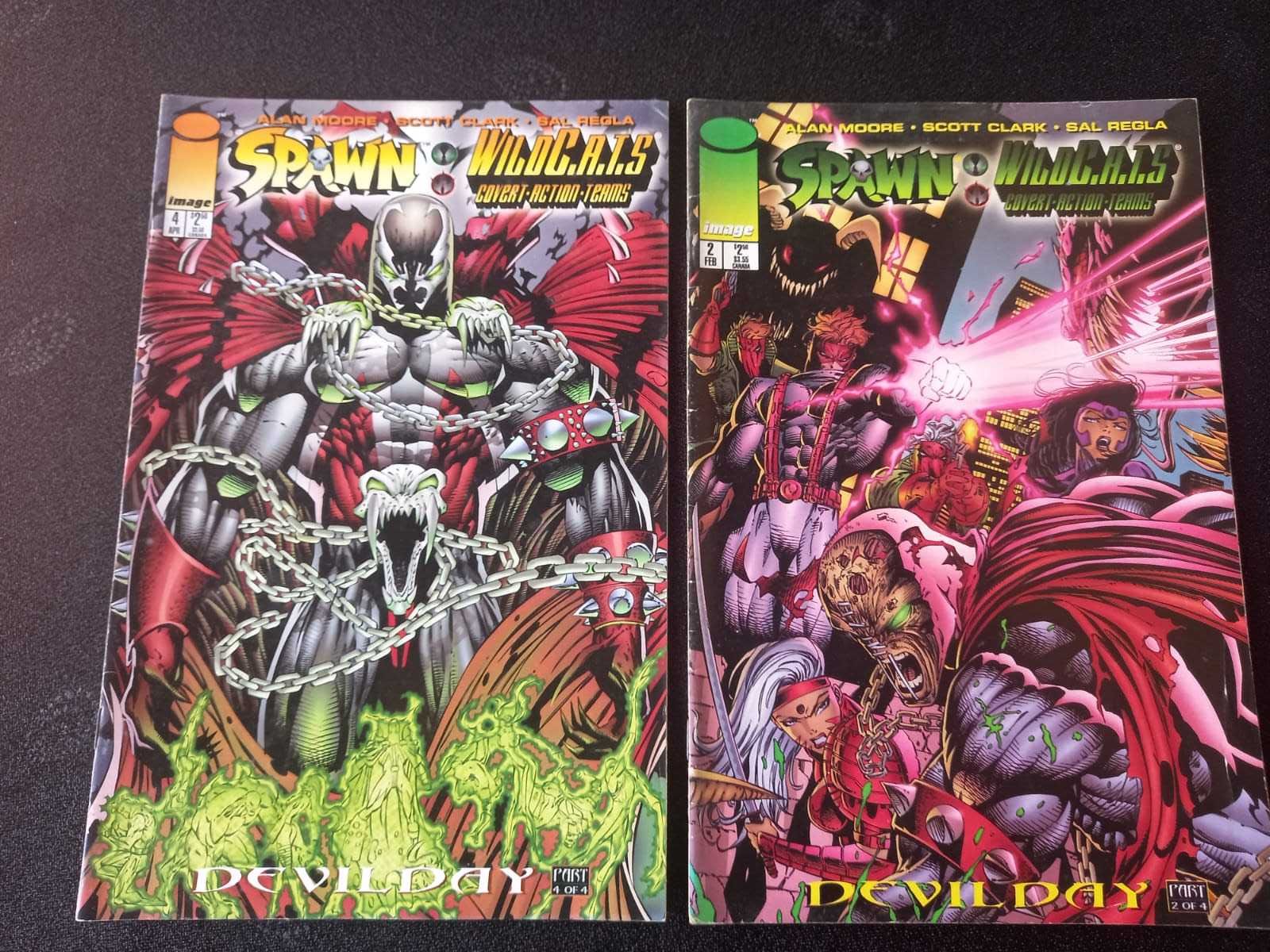 lote de BD de culto dos anos 90 - Spawn (edições norte-americanas)