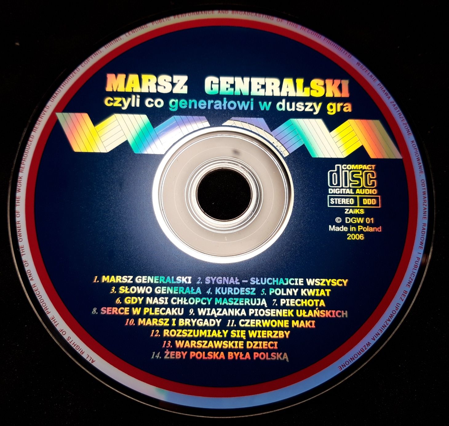 Marsz Generalski - Czyli Co Generałowi W Duszy Gra (CD, 2006)