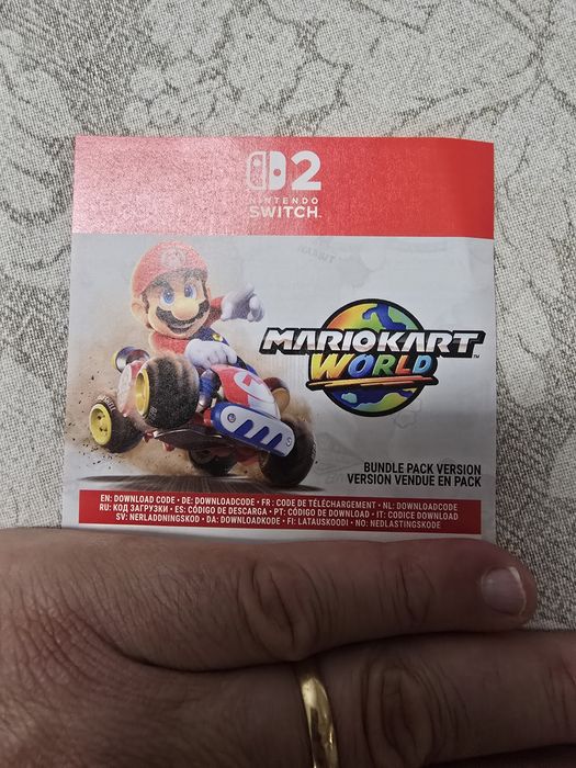 Mário kart world switch 2