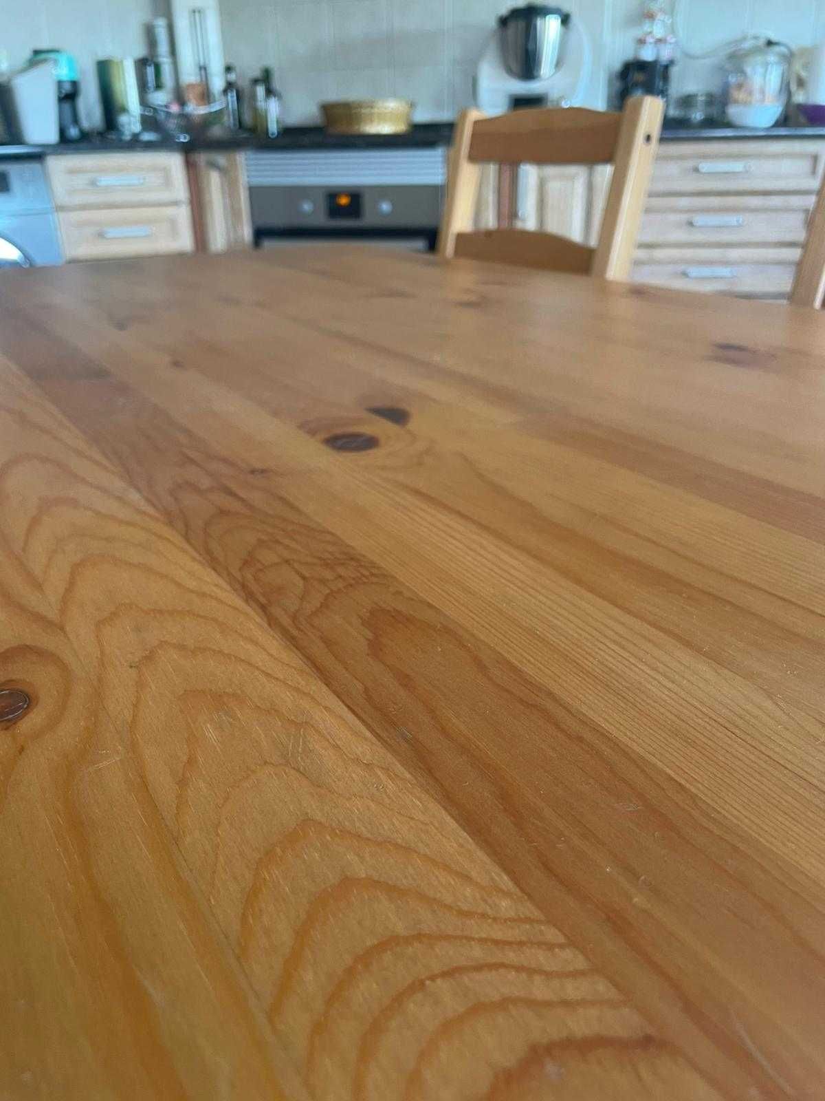 Conjunto de mesa de refeição mais 4 cadeiras IKEA