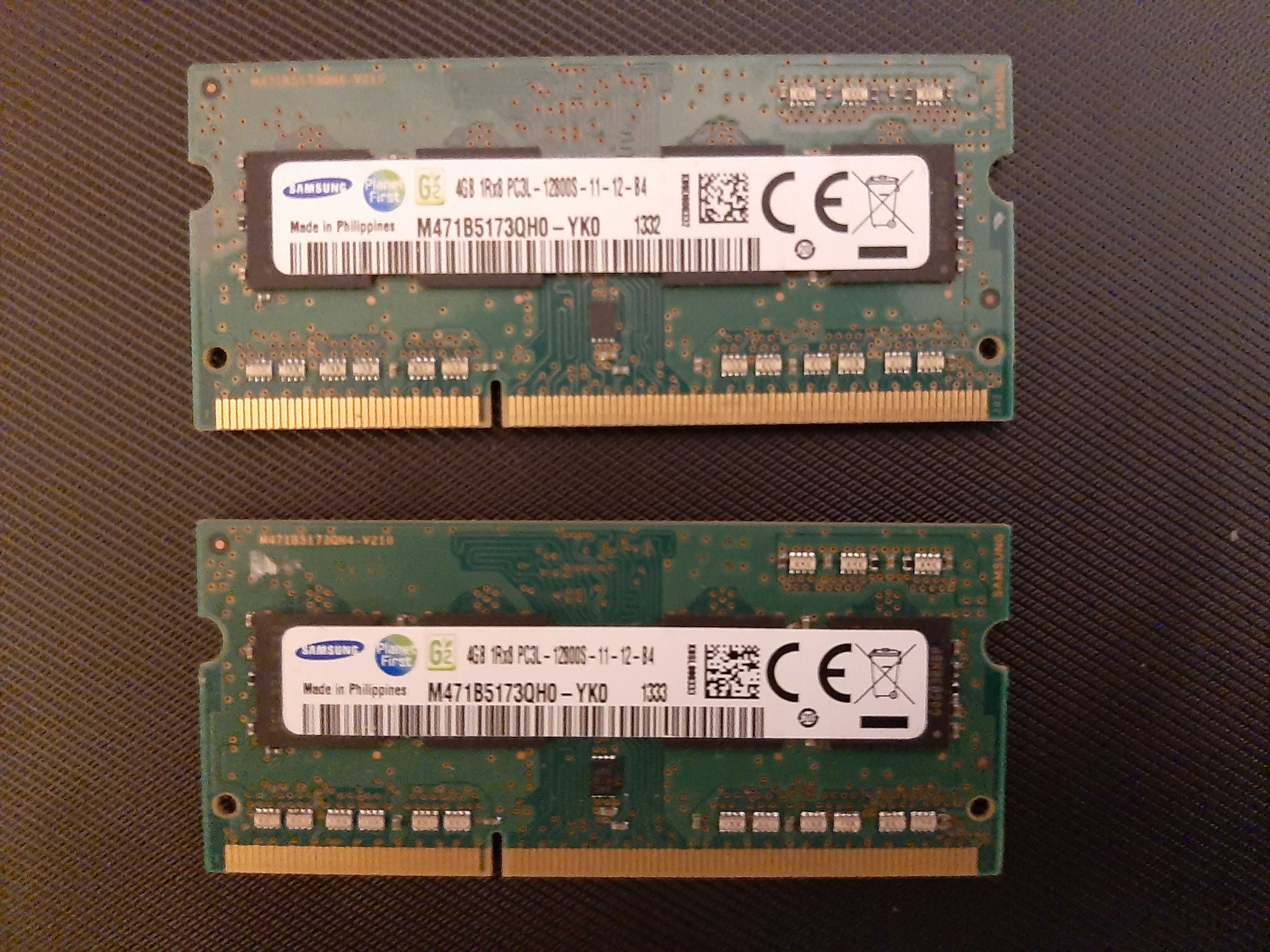Samsung 8 Гб (2х4 Гб) DDR3 1600 MHz So-DIMM (для ноутбука)