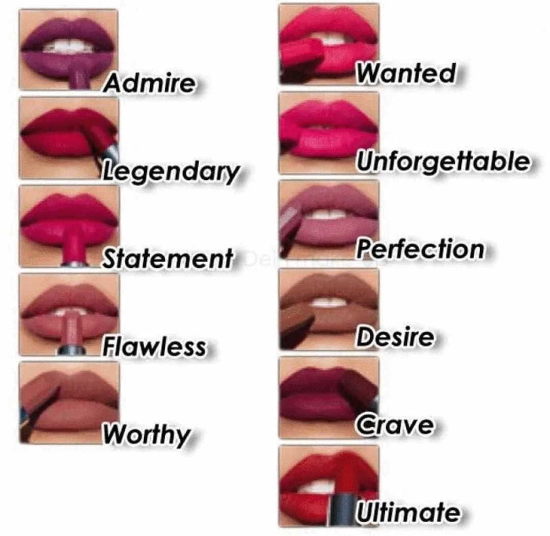 Unikat avon matowa pomadka do ust matte legend  admire