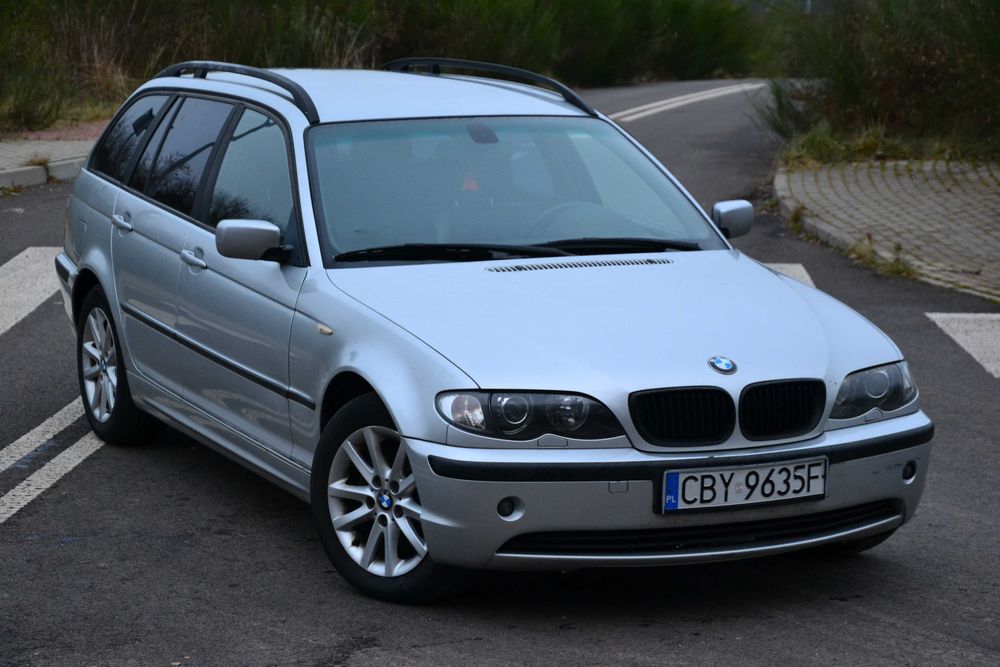 BMW e46 2.0benzyna Lift kombi Bogata Opcja Xenon Czarny Sufit Skóra