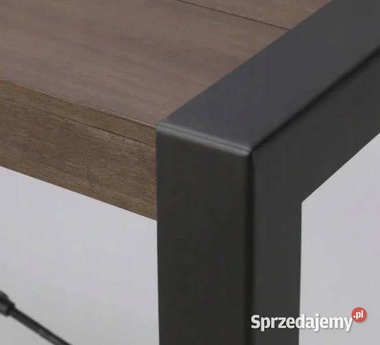 Stół ikea Drewniany Nowy Norrala Loft metalowy