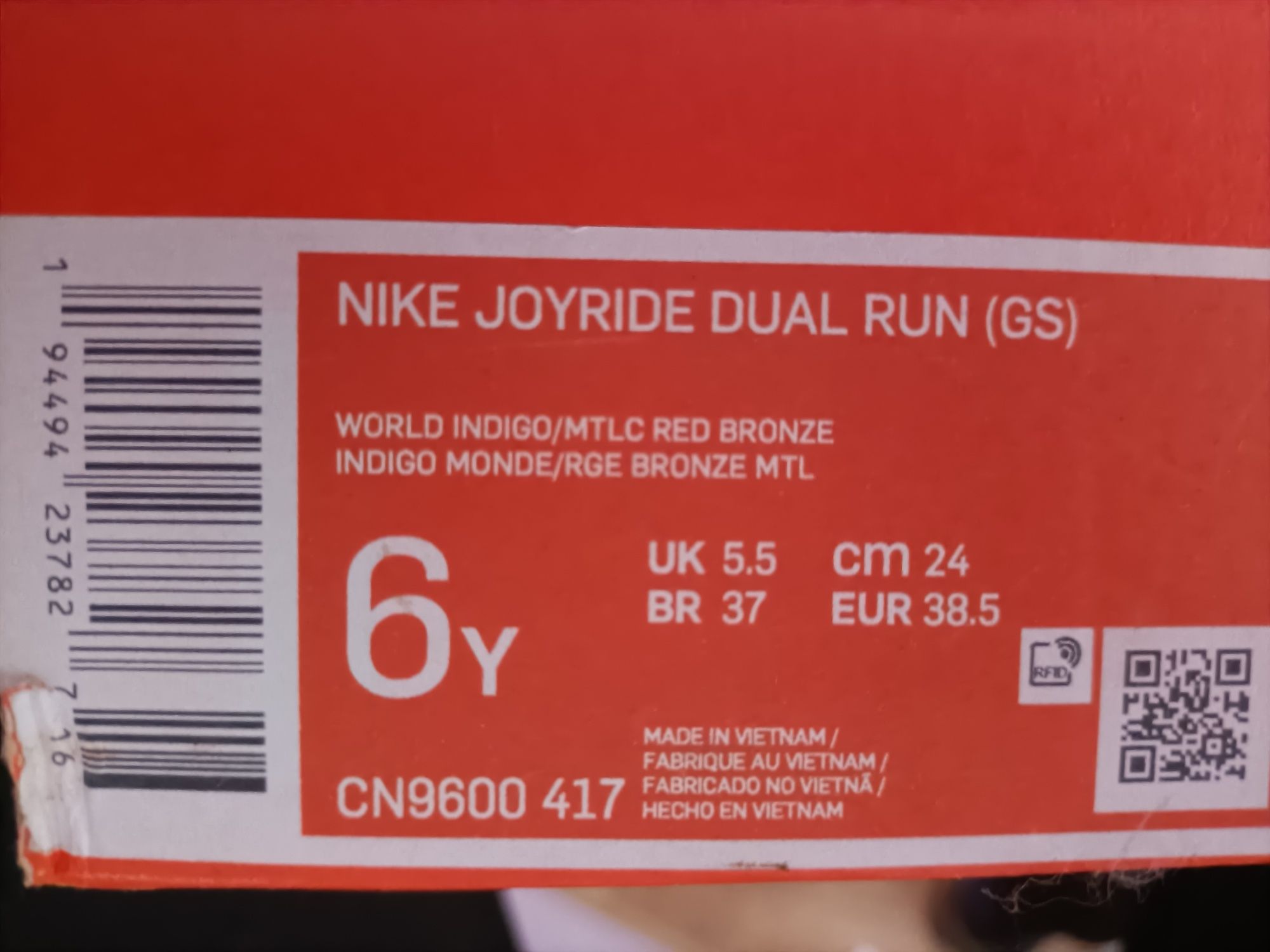 Buty sportowe do biegania rozmiar 38.5