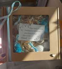 Box mydlany Podziękowanie dla chrzestnych