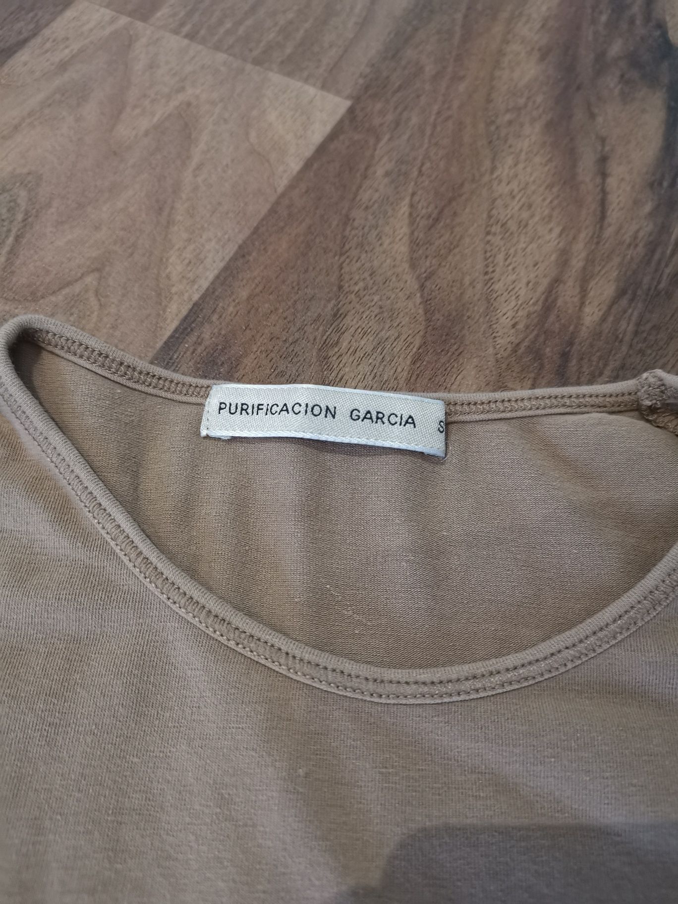 T-shirt taupe purification garcia