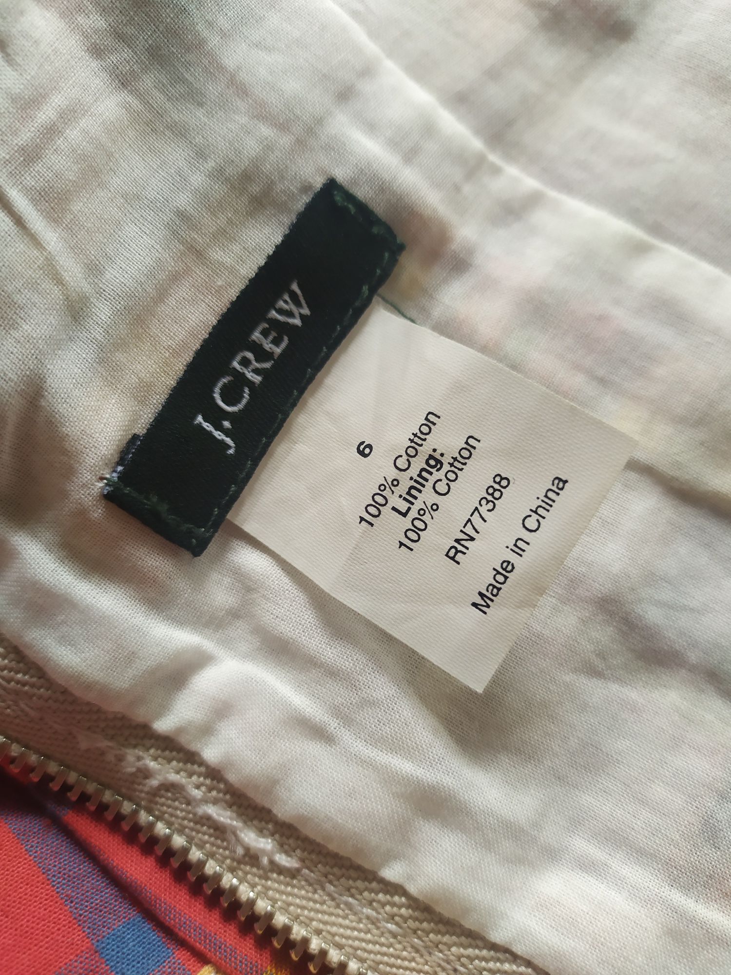 J.Crew krótka sukienka, mini sukienka, letnia sukienka.
100 proc. bawe