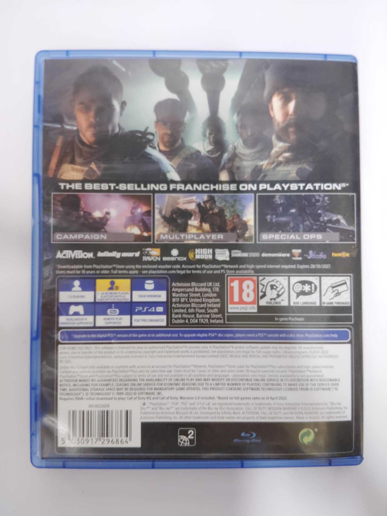 Call of Duty Modern Warfare 2 PS4 Polski dubbing COD MW 2