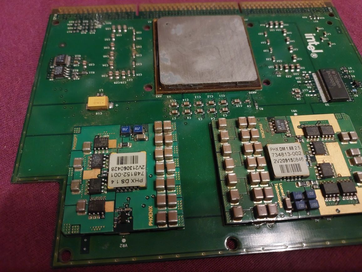 xeony dwa , na części , xeon, retro Pentium
