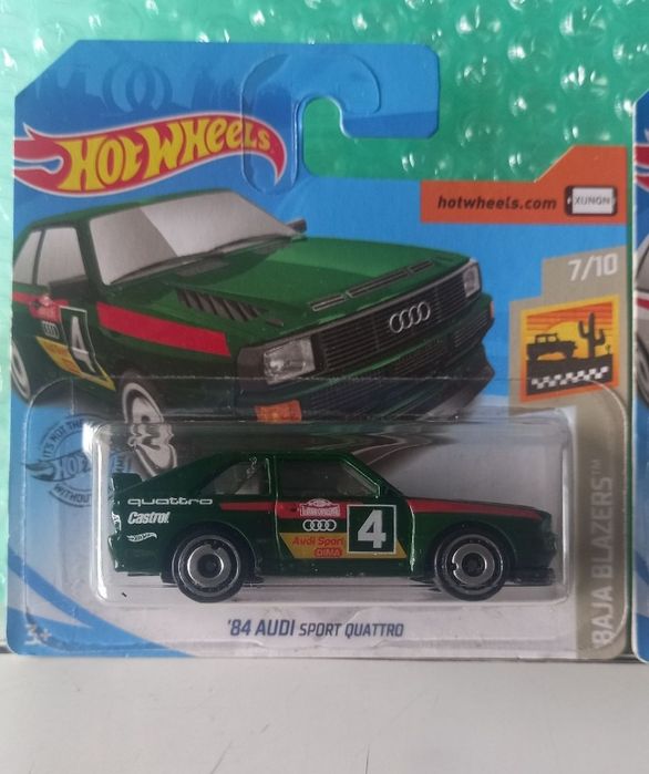 2 hot wheels 84 audi sport quattro