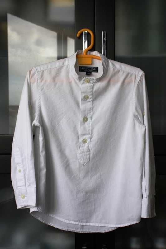 Camisa de colarinho branco MASSIMO DUTTI tamanho 3-4 anos