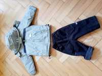 Kurtka zimowa gruba+gratis spodnie ocieplane 86/92cm