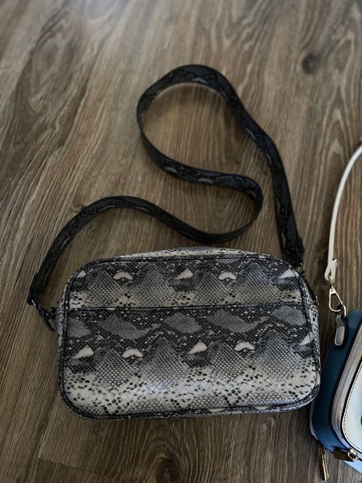 Сумка жіноча змія, кросбоді через плече