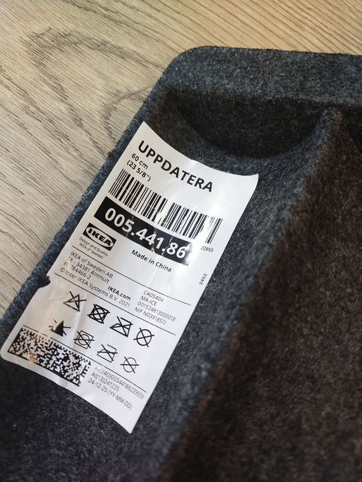 Uppdatera 60 cm Ikea przesuwany organizer do szuflady