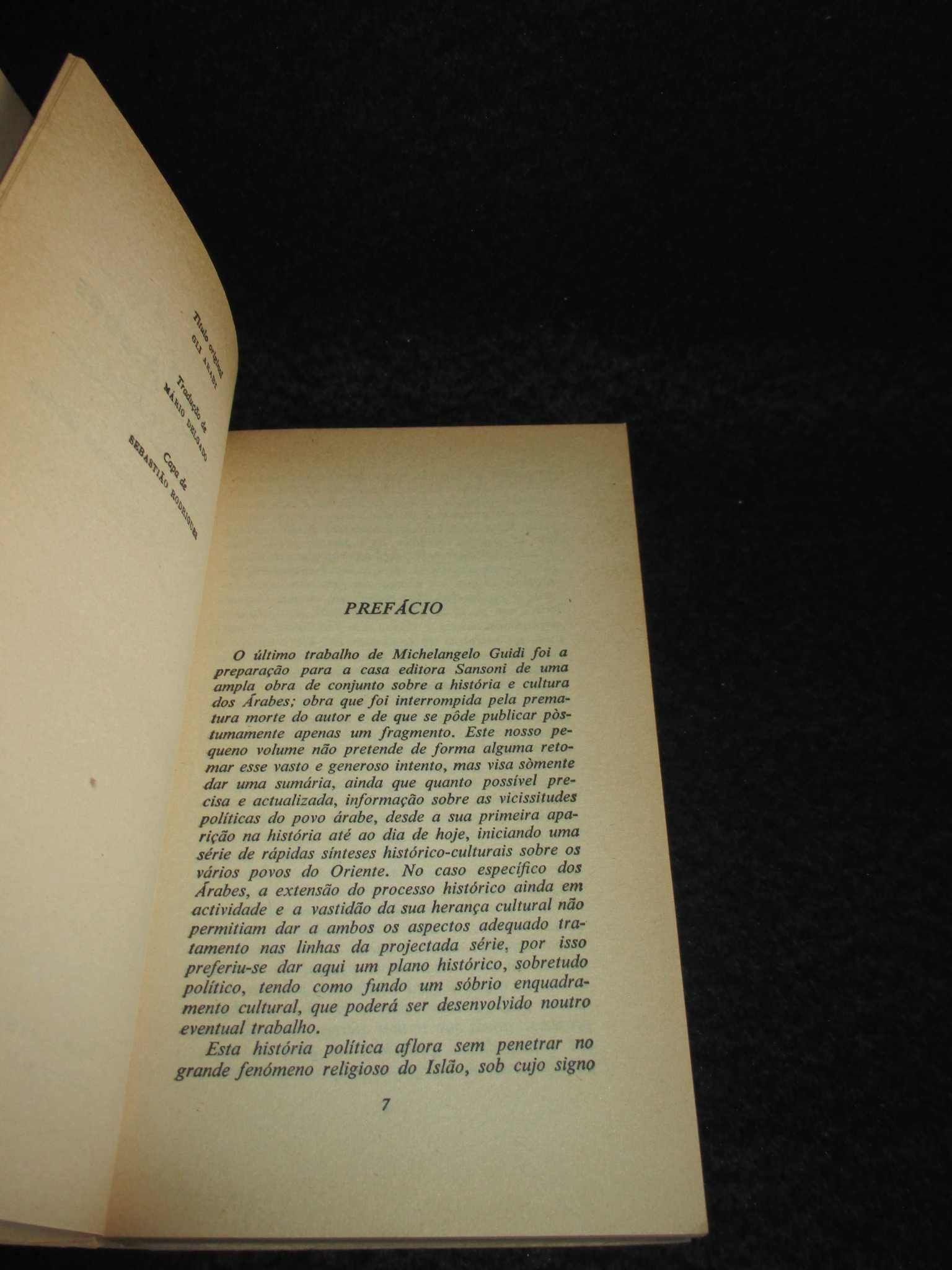 Livro Os Árabes F. Gabrielli