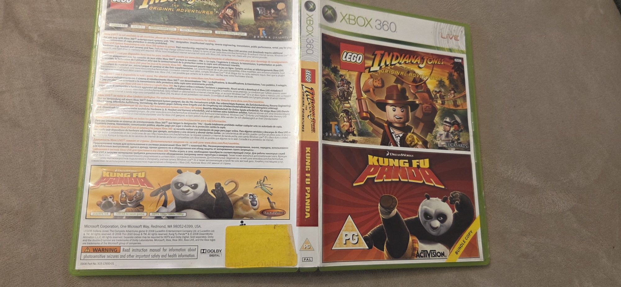 Gry lego Indiana Jones i Kung fu pada xbox