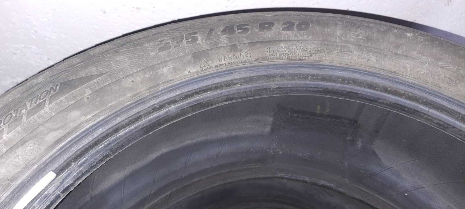 Резина зимняя 275/45 R20 Michelin Latitude Б/У