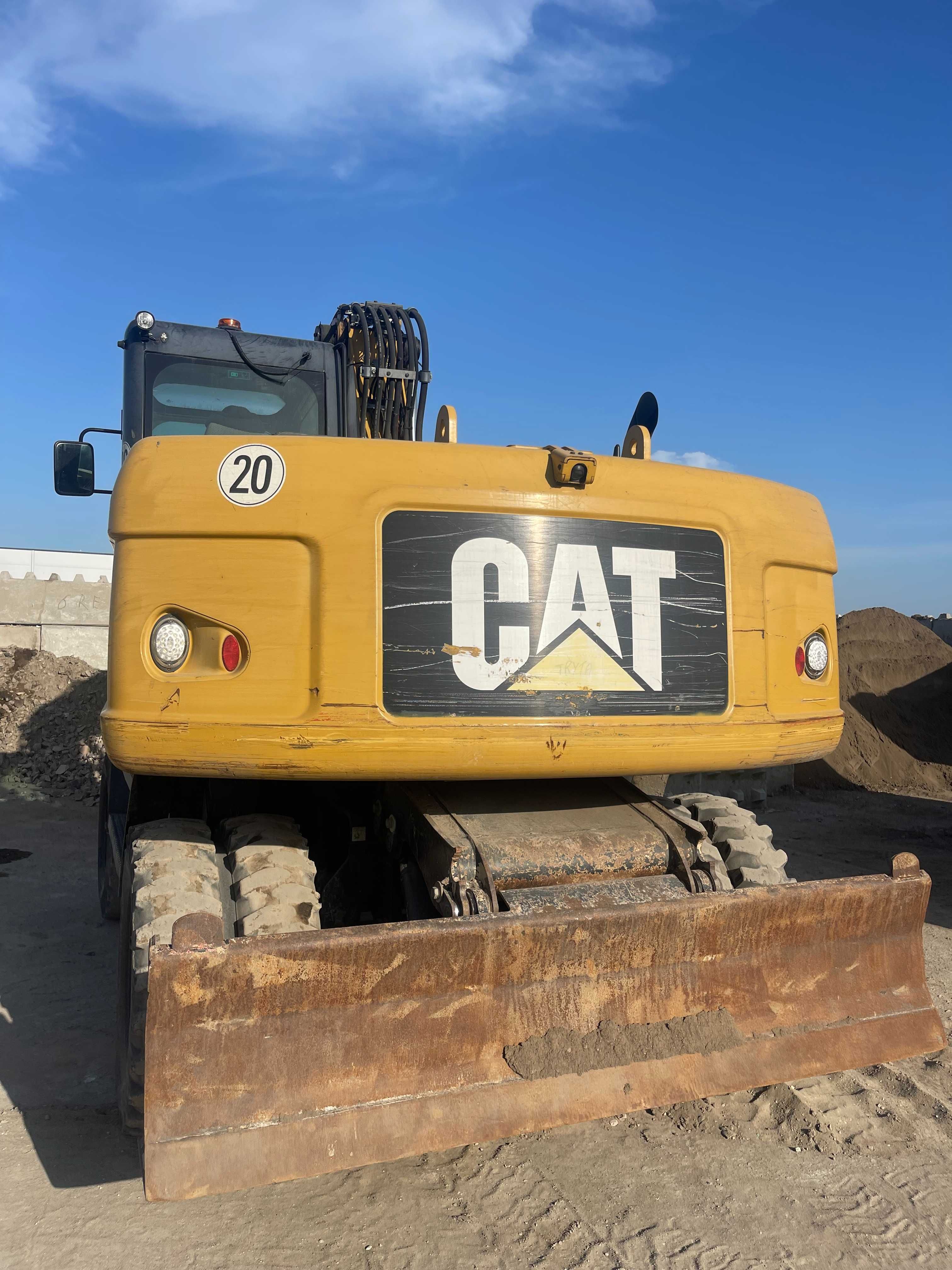 KOPARKA KOŁOWA CAT 316D rok prod. 2013