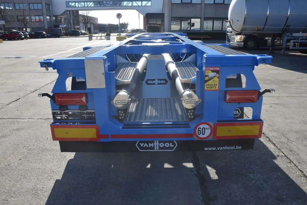 Van Hool naczepa podkontenerowa tank kontener 20&#039; wersja light