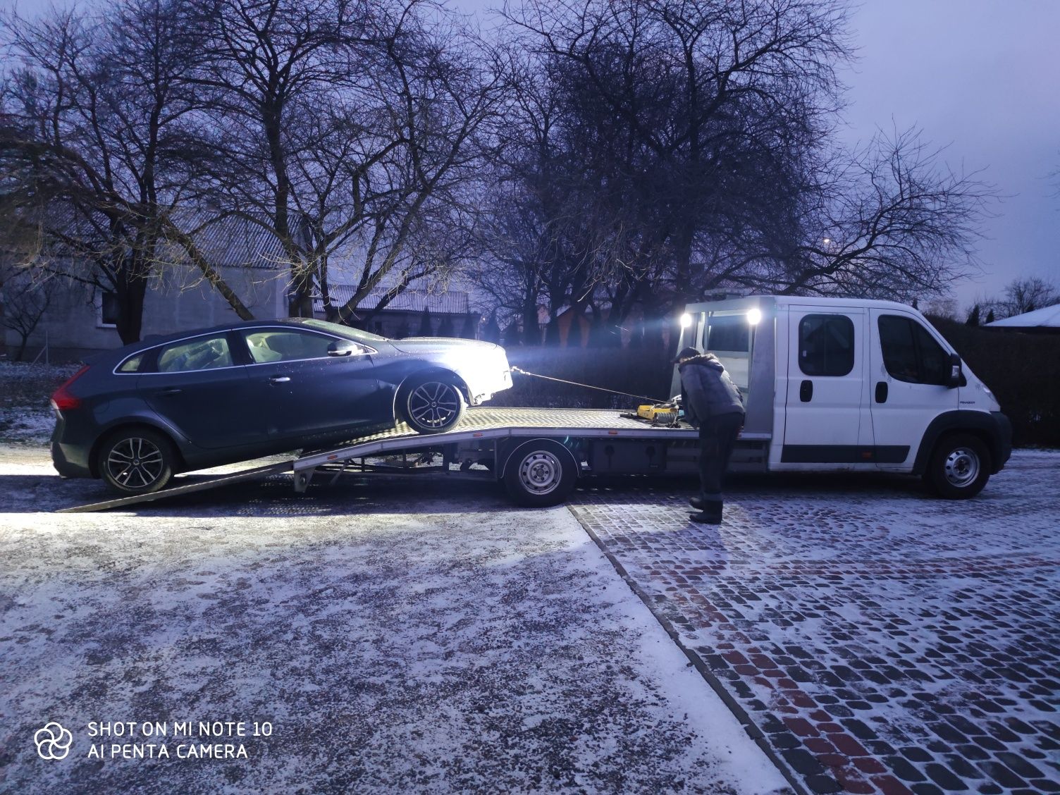 Pomoc Drogowa Laweta Holowanie Transport Aut Auto Zastępcze