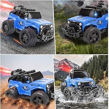 samochód zdalnie sterowany monster truck rc 1:16