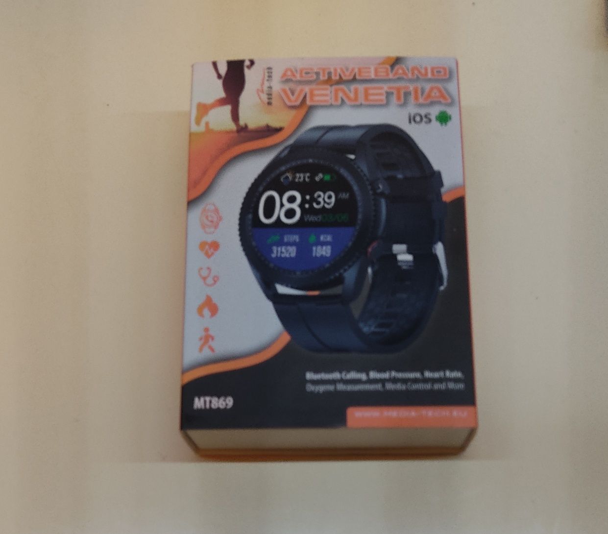 Smartwatch activeband venetia MT869